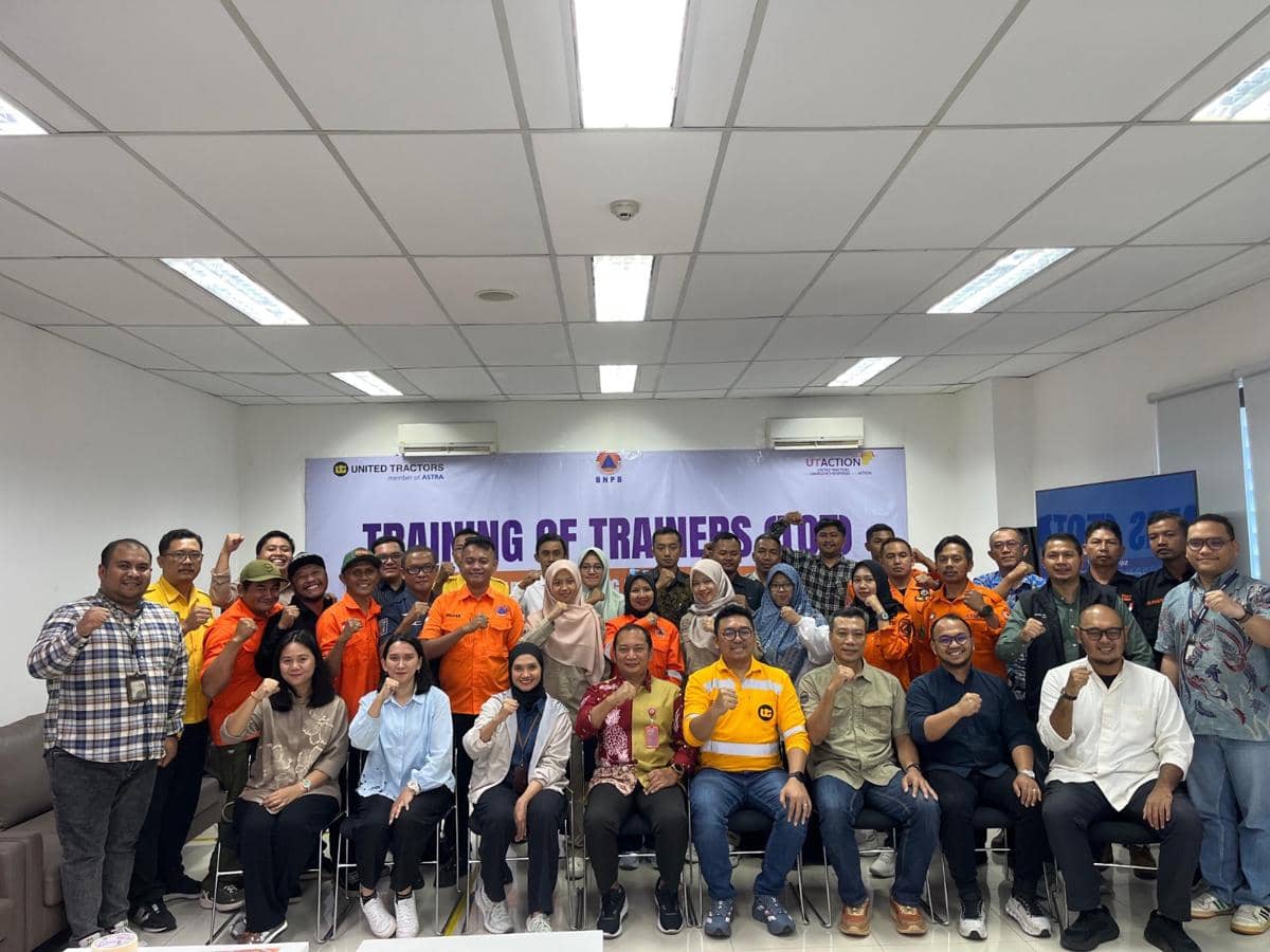 United Tractors Latih Kader Desa Hadapi Bencana, Siapkan Kampung Lebih