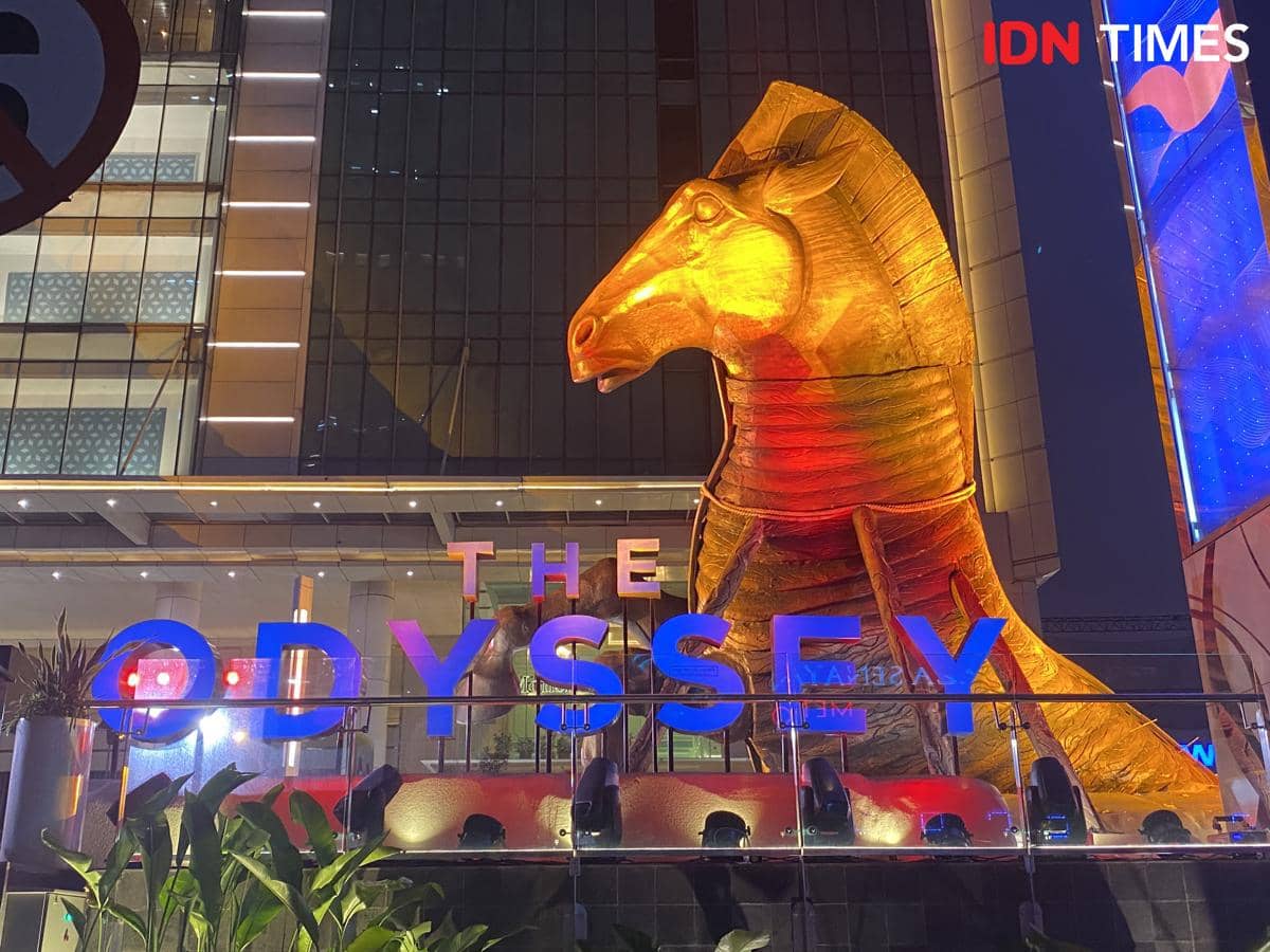 Kuda Troya Raksasa The Odyssey Hadir di Jakarta, Satu-satunya di Asia!