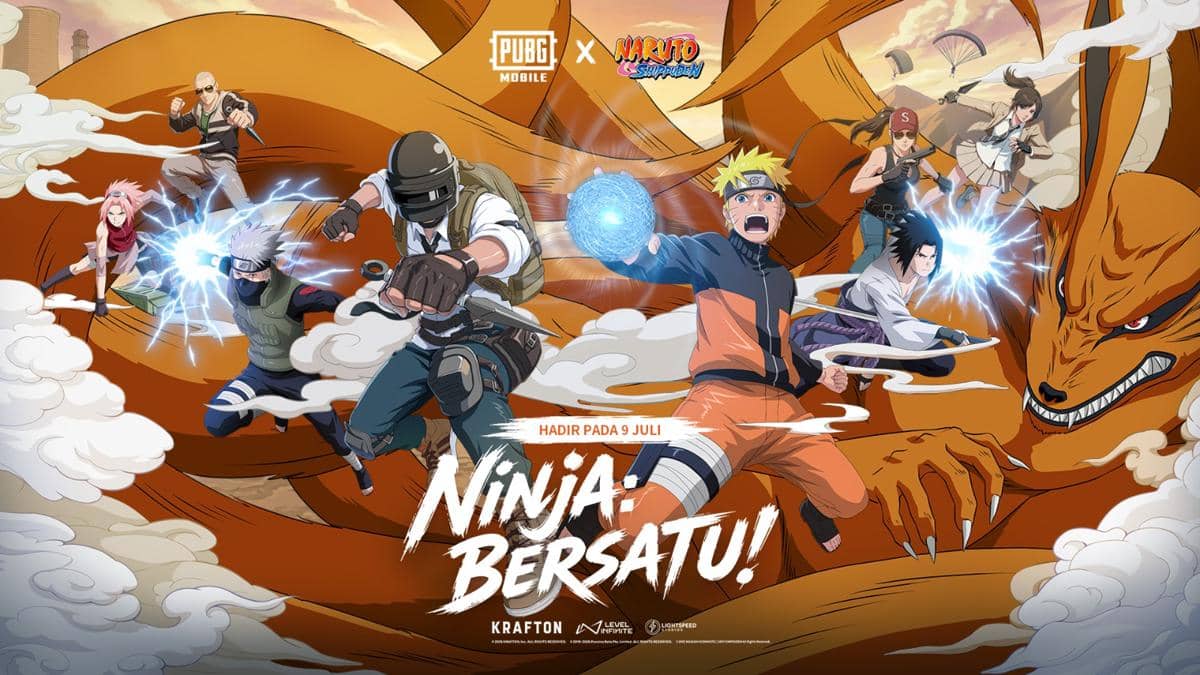 PUBG MOBILE x Naruto Shippuuden
