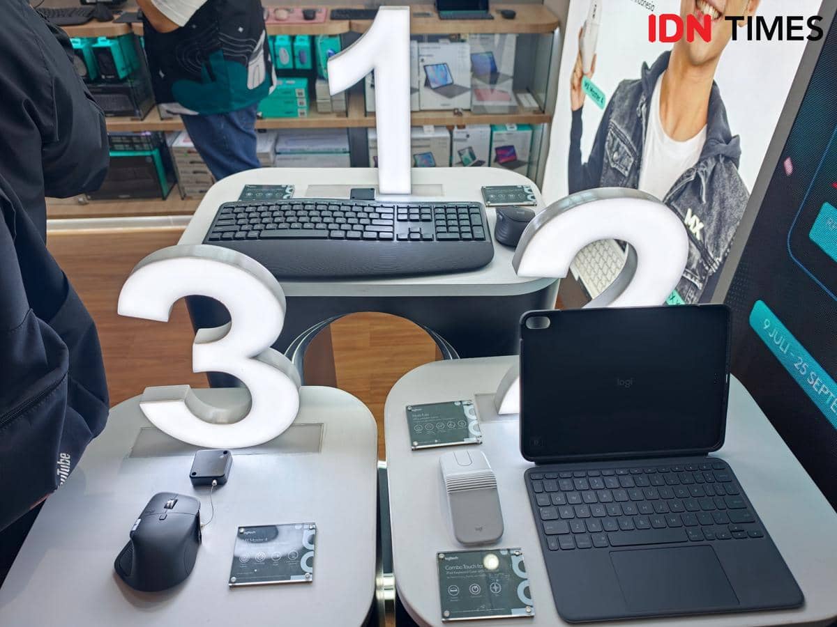 Logitech Bawa Beragam Produk Menarik ke RI, Bisa Dicoba di PIM