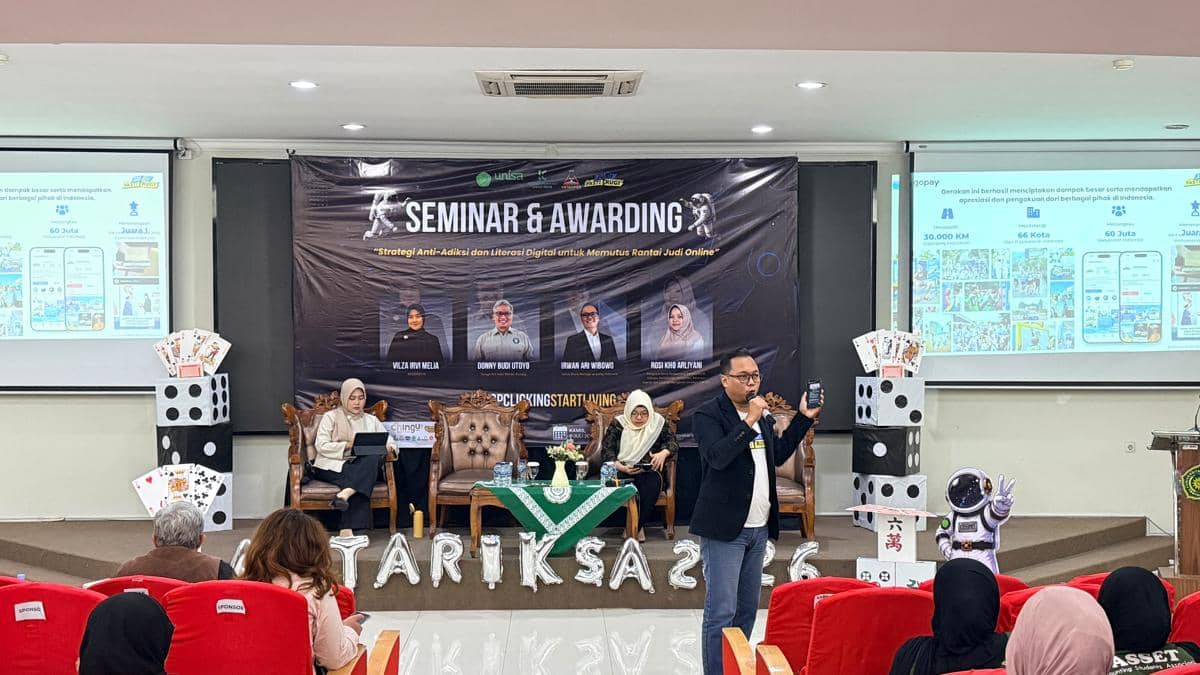 Rp1.200 Triliun Lenyap lewat Judol, Unisa Gencarkan Edukasi