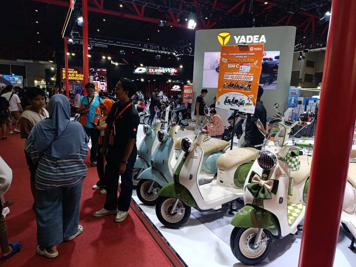 Yadea Genjot Penjualan Lewat Promo Besar di Pengujung PRJ 2026