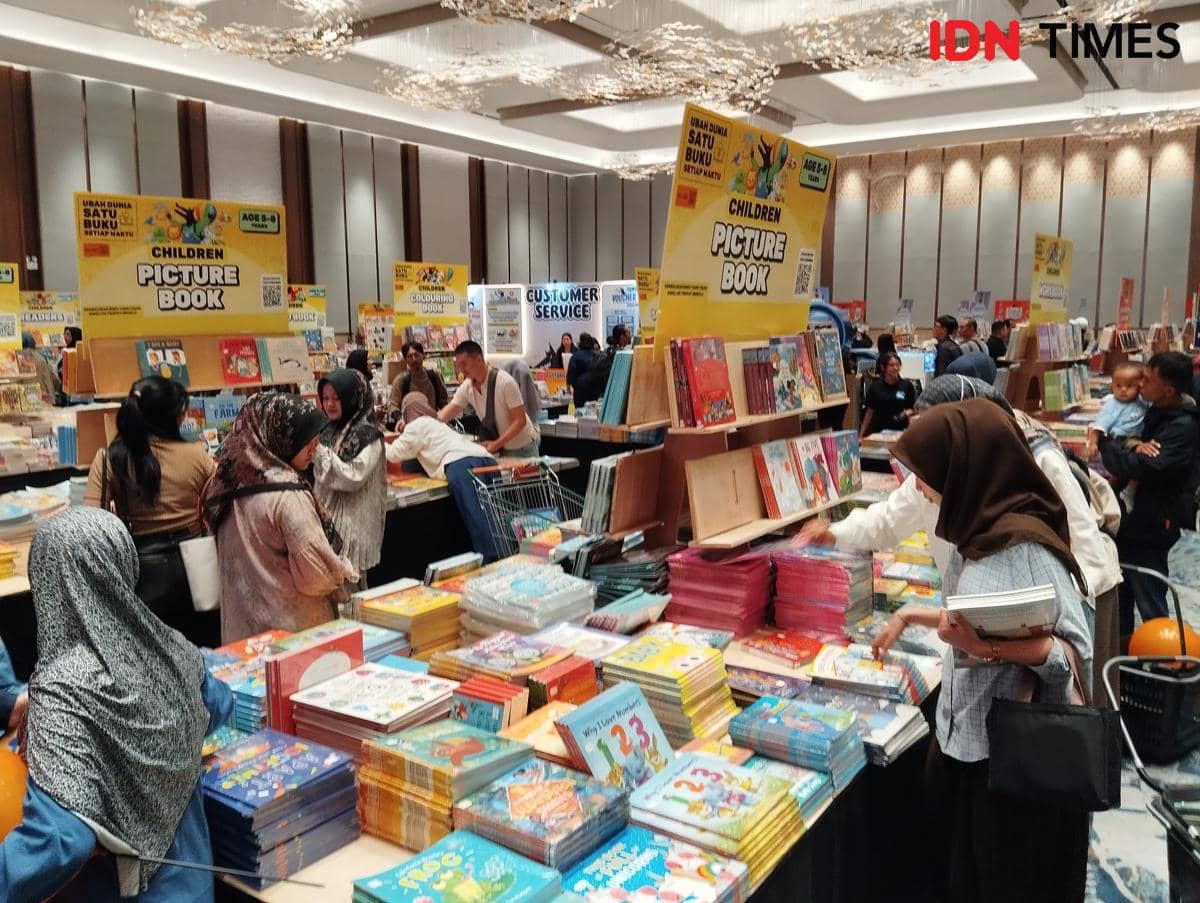 Pameran Buku Big Bad Wolf Semarang Buka, Cek Deretan Promo Spesialnya
