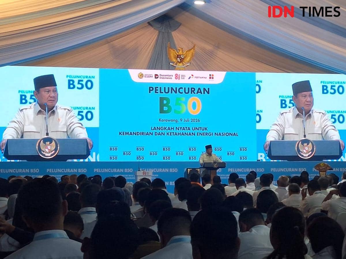 Prabowo Resmi Luncurkan B50, Sebut Tonggak Kemandirian Energi