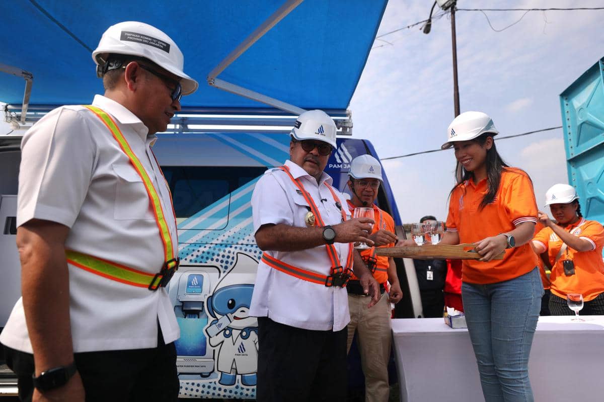 Jakarta Kejar Target Layanan Air Perpipaan 100 Persen pada 2029