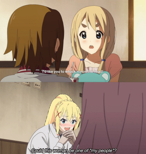 meme anime tentang mencoba akrab