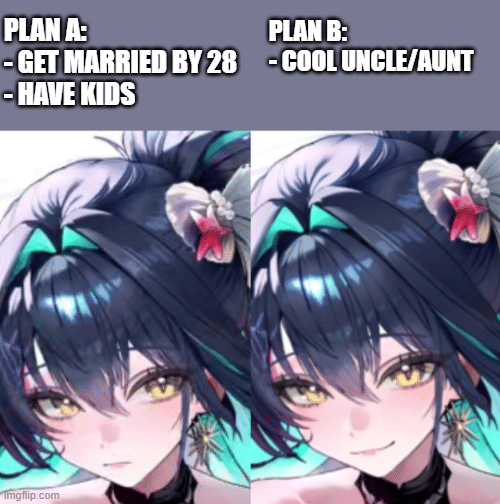 meme anime tentang rencana