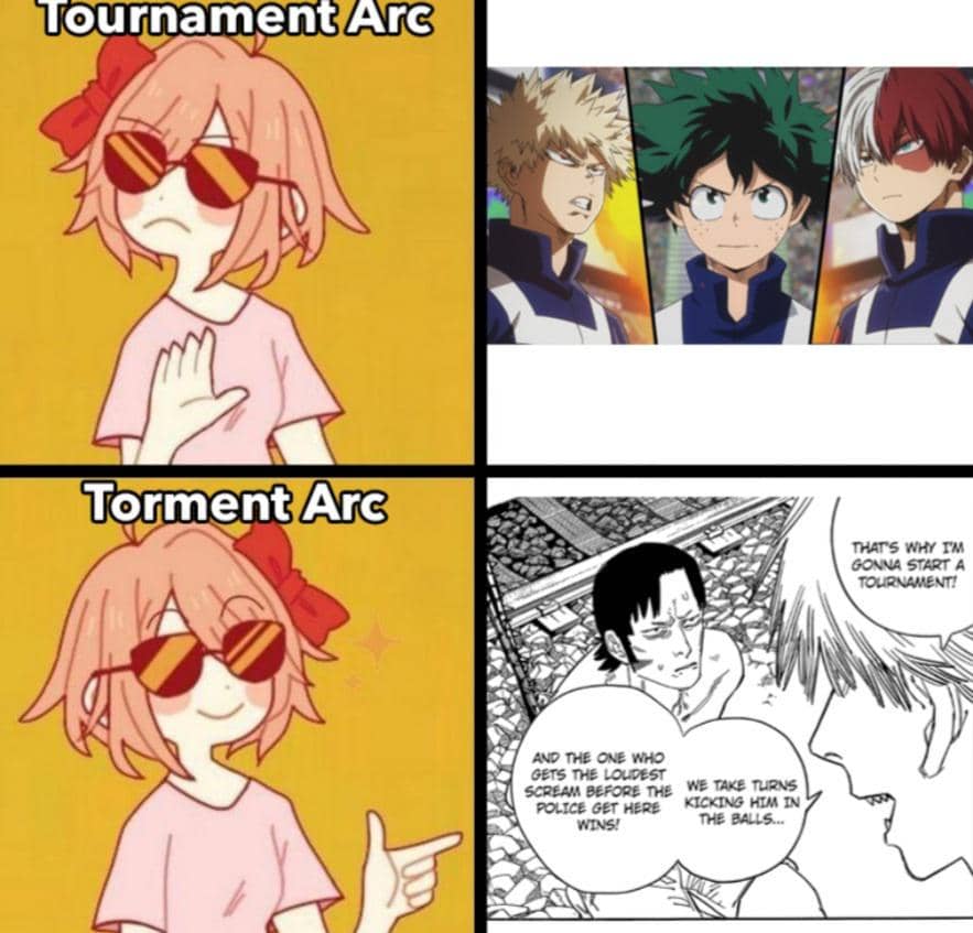 meme anime tentang turnamen