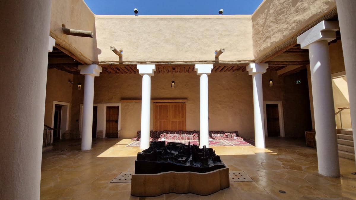 Bangunan At-Turaif dengan arsitektur tradisional Najdi