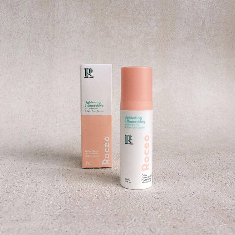 roceo lightening and smoothing underarm & skin fold serum