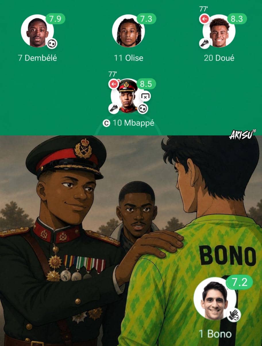 meme Mbappé melawan Maroko