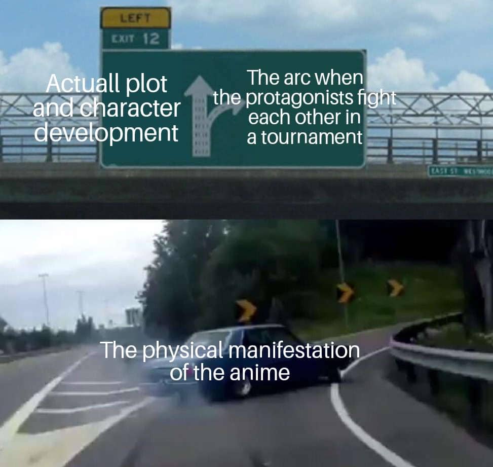 meme anime tentang turnamen