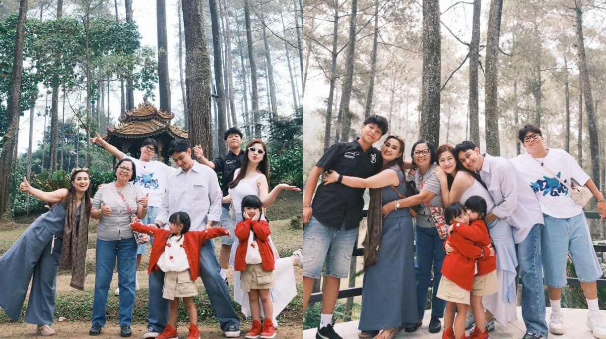 7 Potret Felicya Angelista dan Keluarga Liburan ke Lembang, Jabar