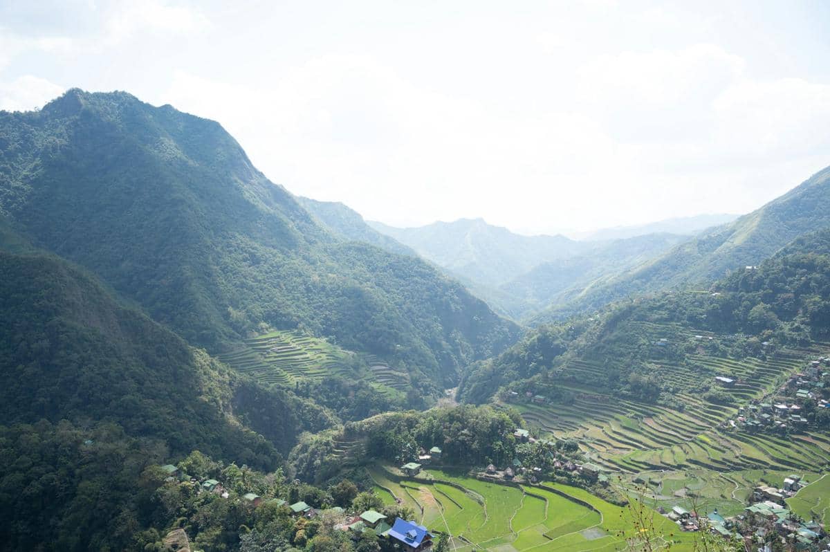 potret kawasan Banaue, Filipina