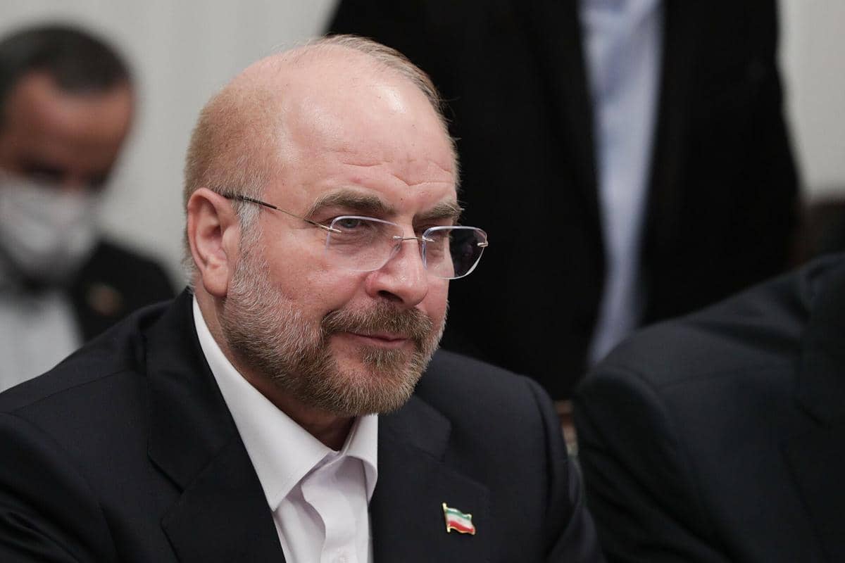 Ketua Parlemen Iran, Mohammad Bagher Ghalibaf. 