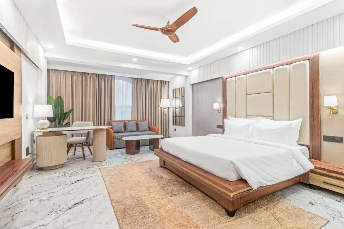 ilustrasi kamar hotel