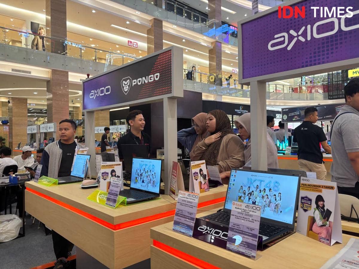 Jogja Laptop Festival 2026 di Grand Atrium Pakuwon Mall Jogja, 8–12 Juli 2026. (IDN Times/Herlambang Jati Kusumo)