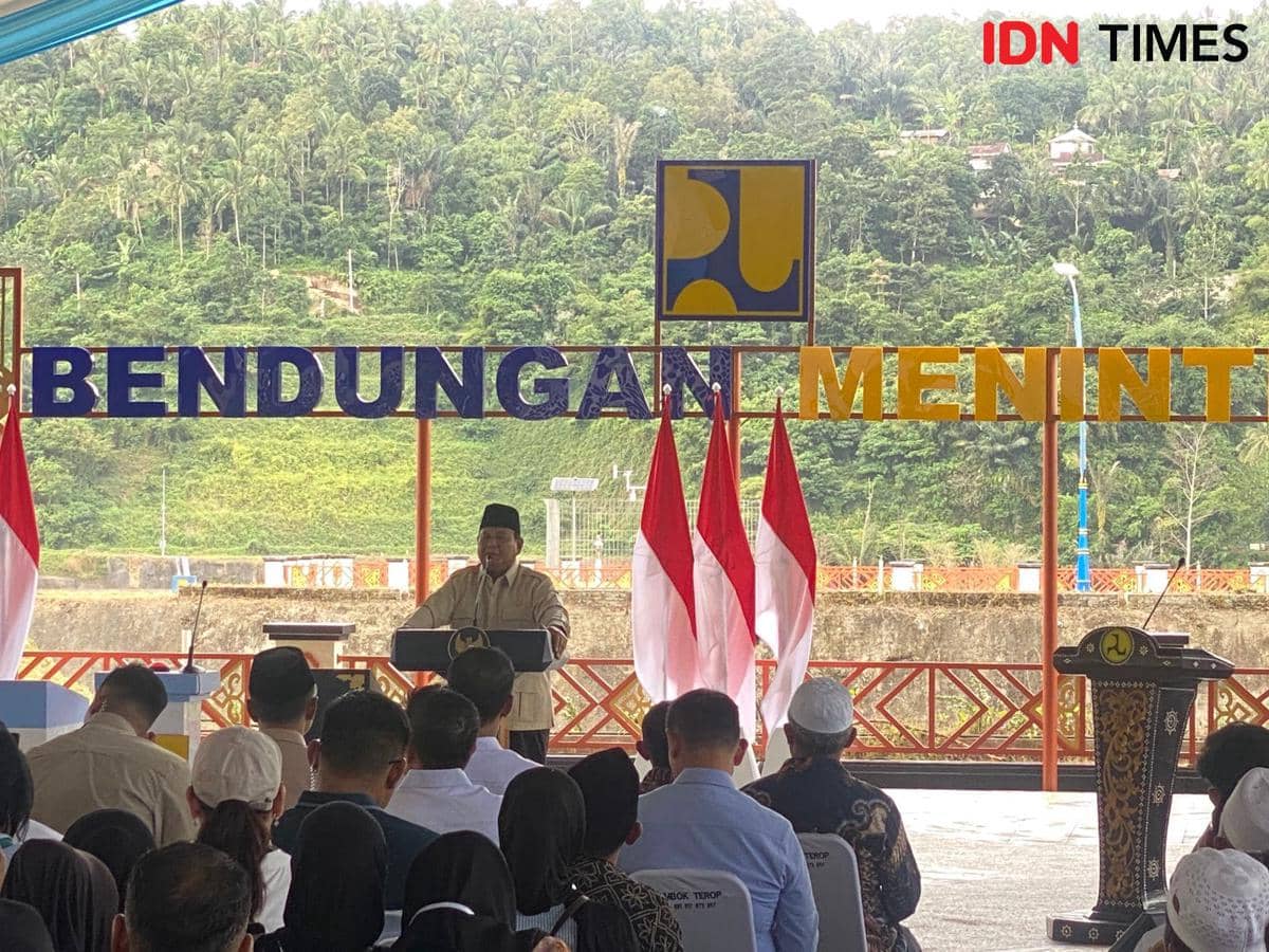 Presiden Prabowo Resmikan Lima Bendungan Senilai Rp9,79 Triliun