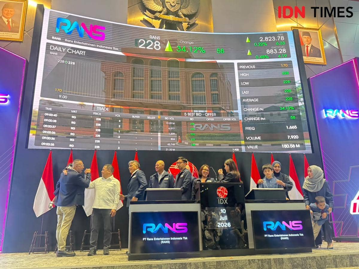 RANS Melantai di Bursa, Harga Saham Sentuh ARA Melambung 34,12 Persen