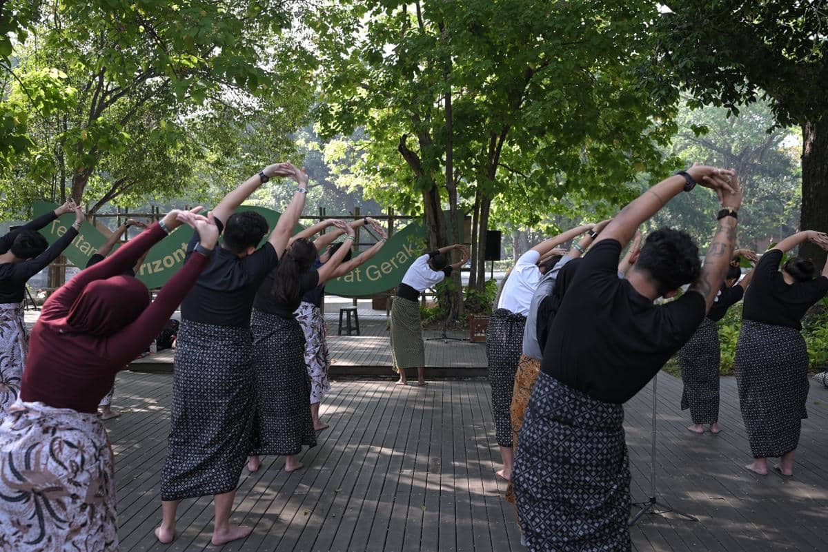 Wellness area dalam acara Suaraga Fest 2026 di Sol