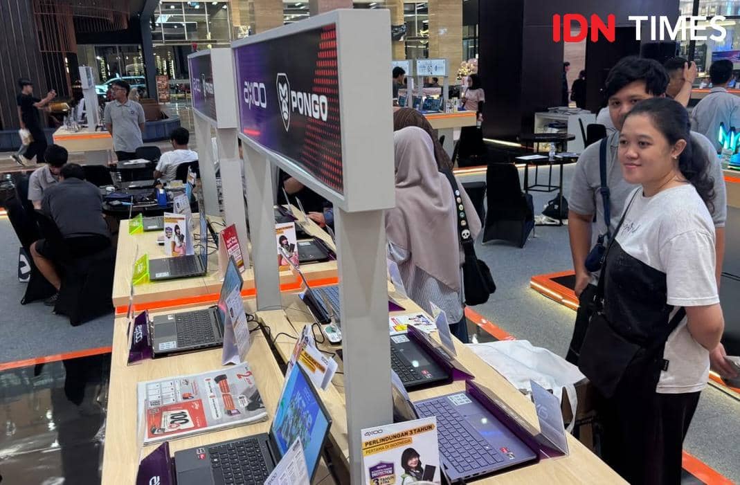 Jogja Laptop Festival 2026 di Grand Atrium Pakuwon Mall Jogja, 8–12 Juli 2026. (IDN Times/Herlambang Jati Kusumo)