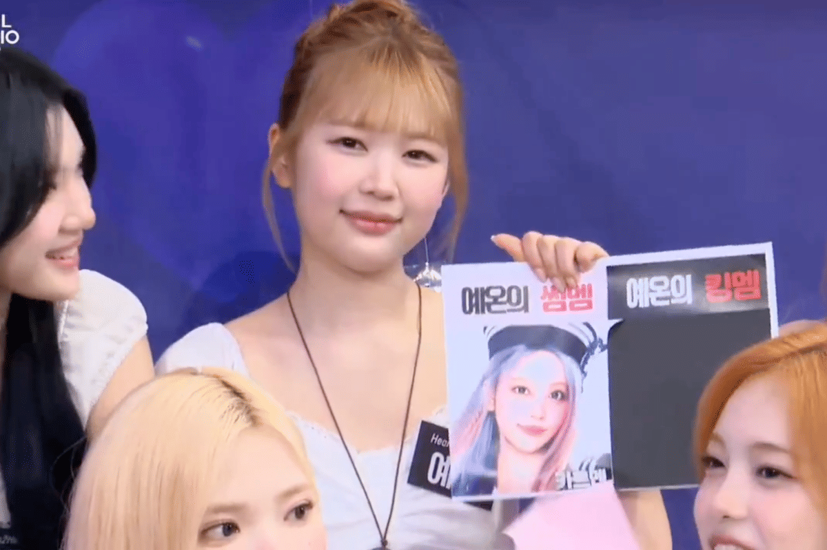 Ye-on Hearts2Hearts di Idol Radio Universe (dok. MBC/Idol Radio Universe)