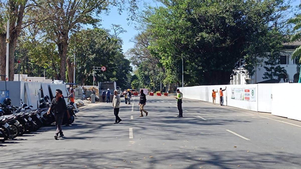 Dishub Mulai Tutup Jalan Diponegoro Bandung Baru Dibuka pada September