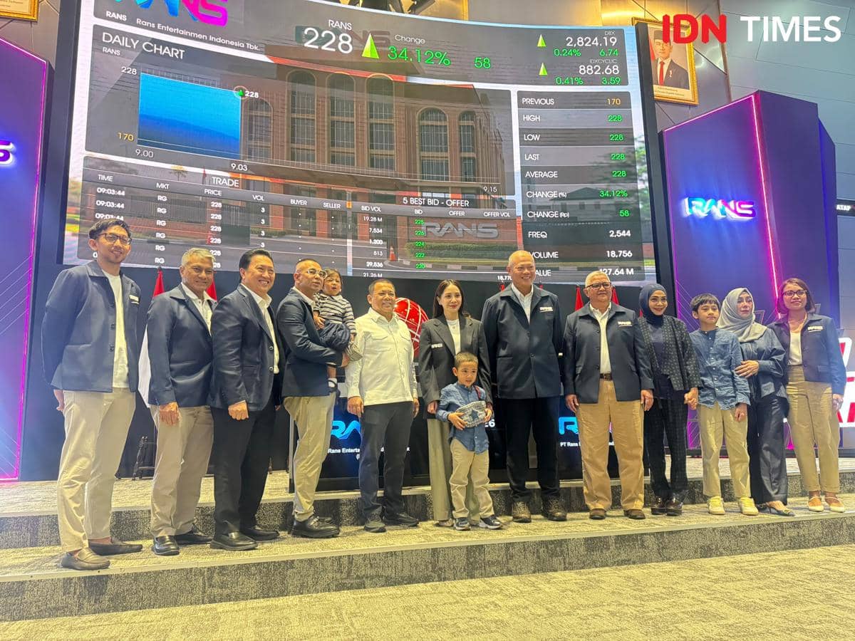 IPO RANS Bertabur Tokoh Publik-Selebriti, Ada Haji Isam hingga Ariel