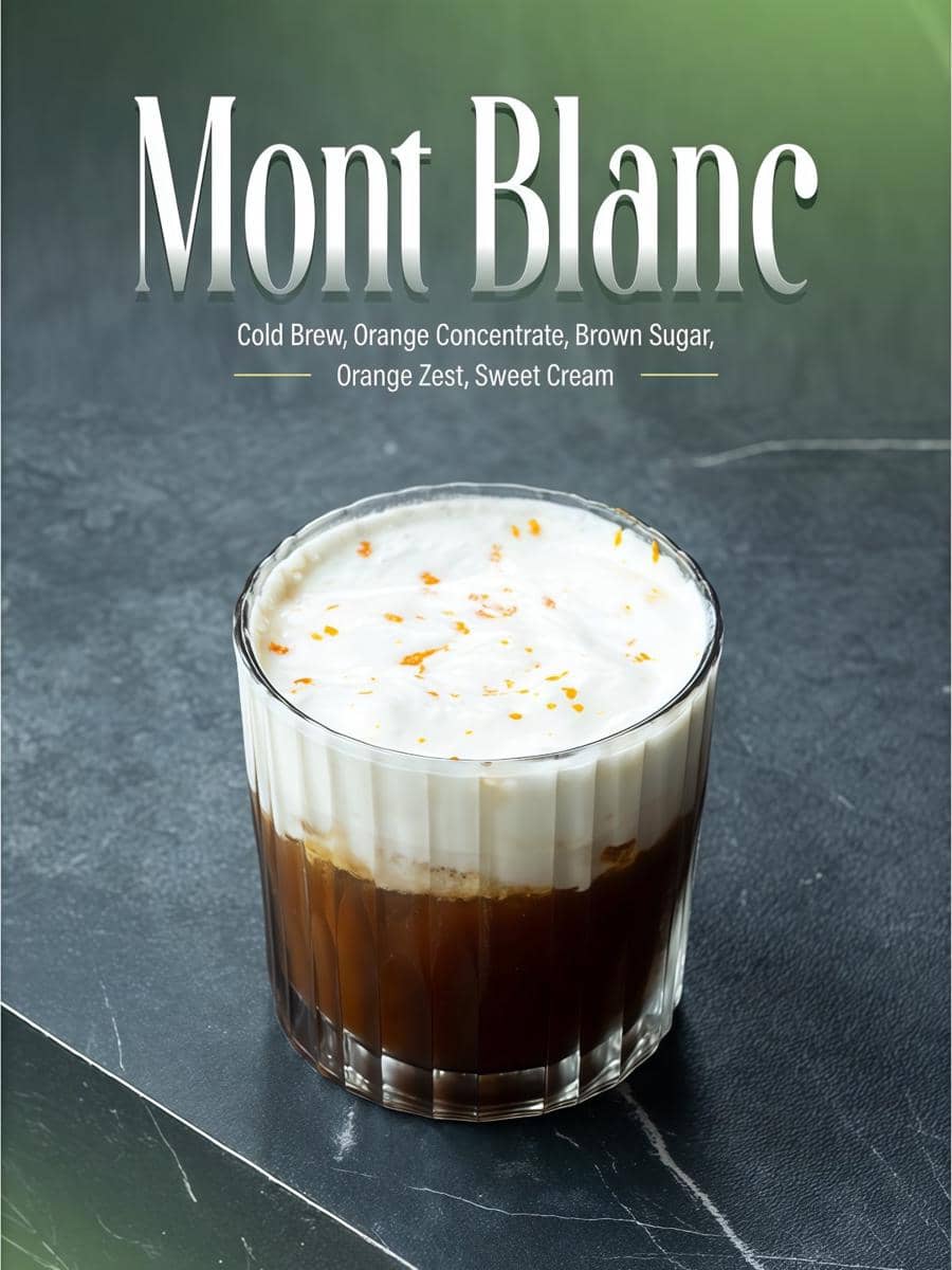 ilustrasi mont blanc coffe di Kopi Tembalang