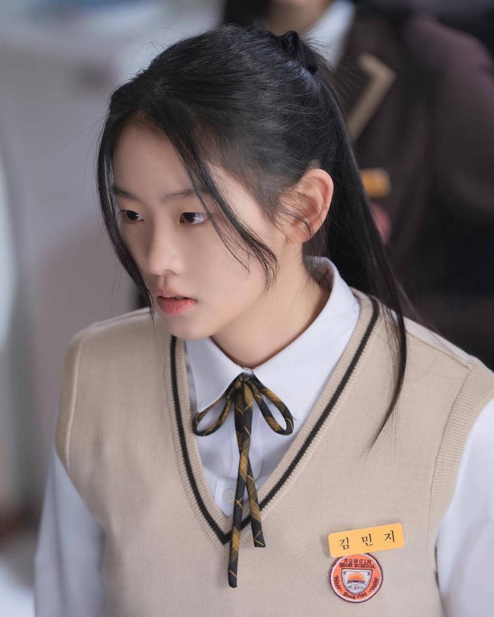 still cut Seo Su Min sebagai Kim Min Ji di drama Agent Kim Reactivated