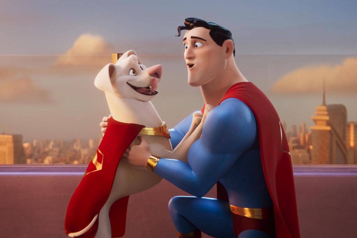 adegan dalam film DC League of Super-Pets
