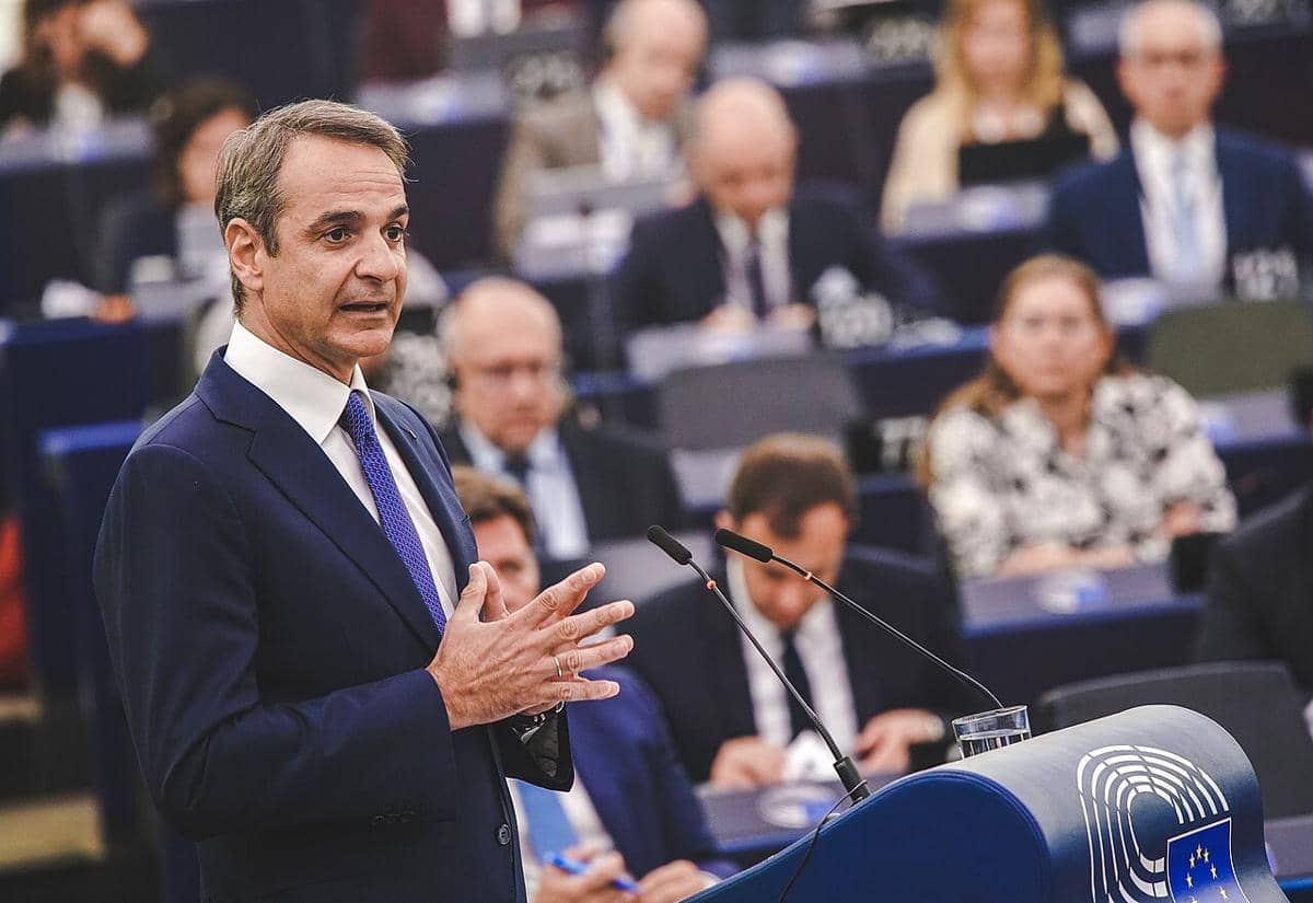 Perdana Menteri Yunani, Kyriakos Mitsotakis.