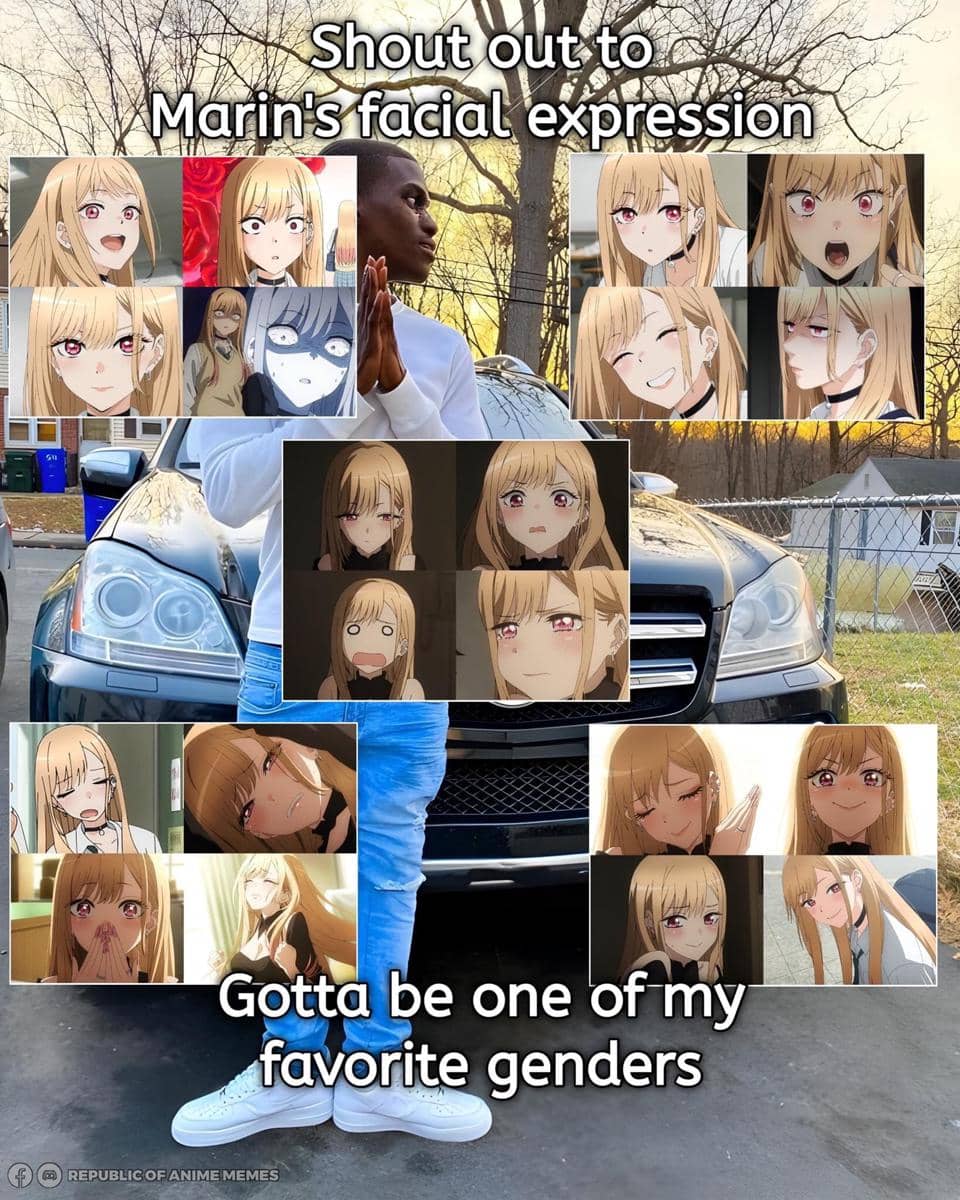 meme anime tentang karakter gyaru