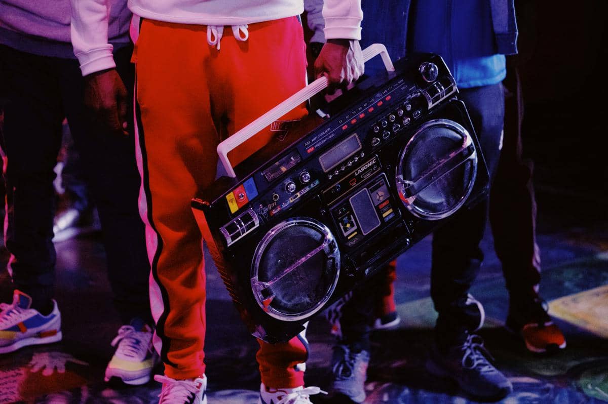 Ilustrasi boombox
