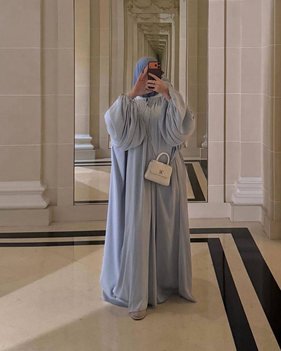 Ide OOTD modest ala Rima Edbouche