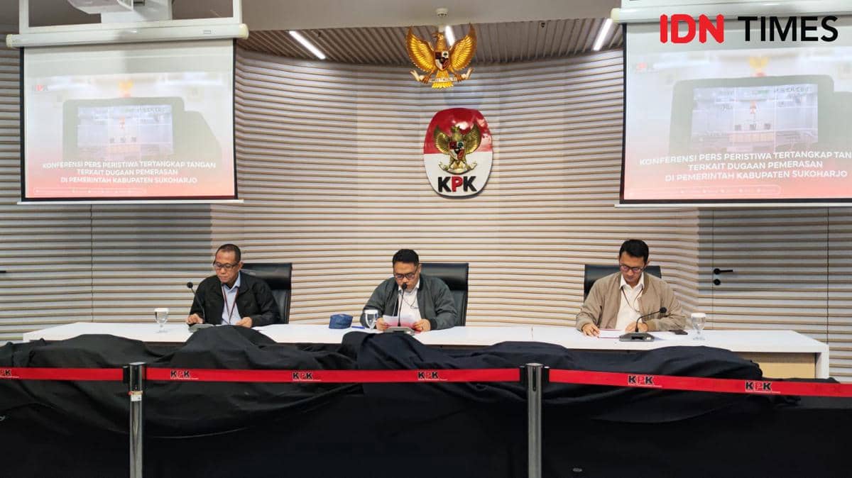 KPK Tetapkan Bupati Sukoharjo Jadi Tersangka Pemerasan, Sita Rp21,2 M
