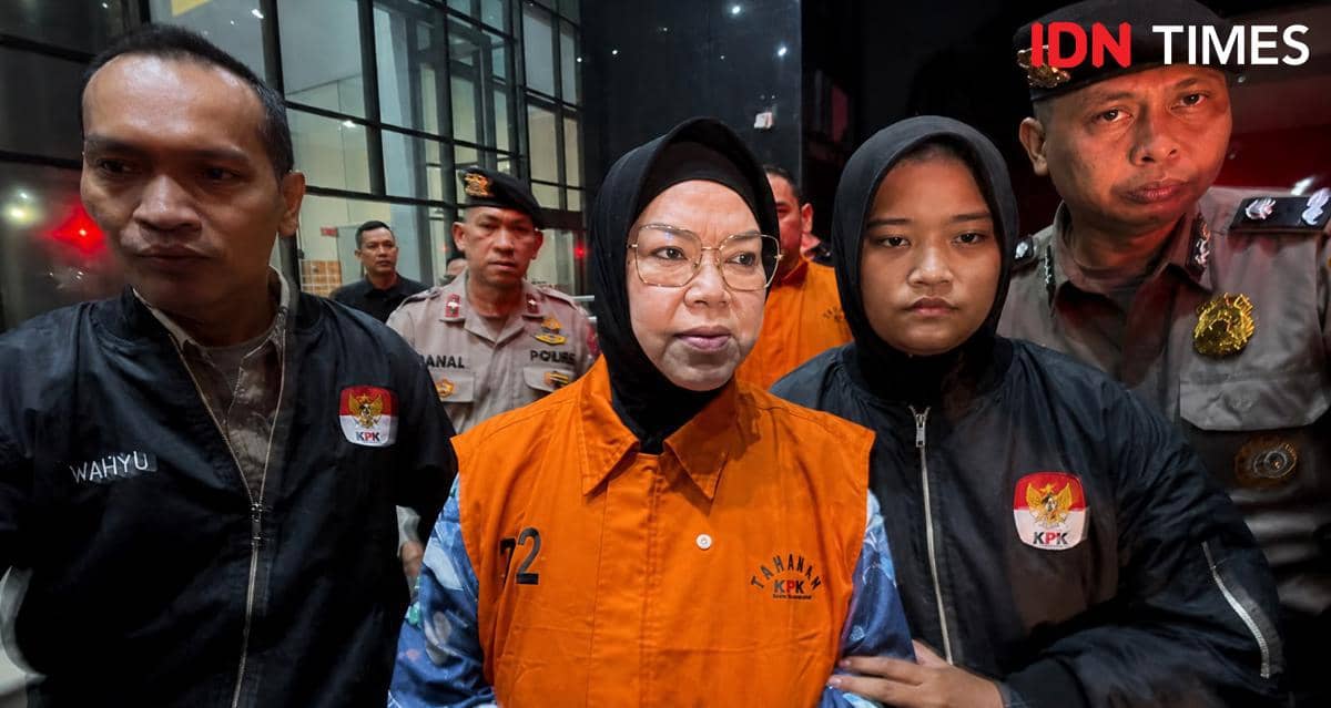 Bupati Sukoharjo Etik Suryani Ditahan KPK Usai Terjaring OTT