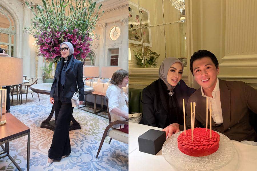 Gaya Syahrini di Ulang Tahun Suaminya, Classy Banget!