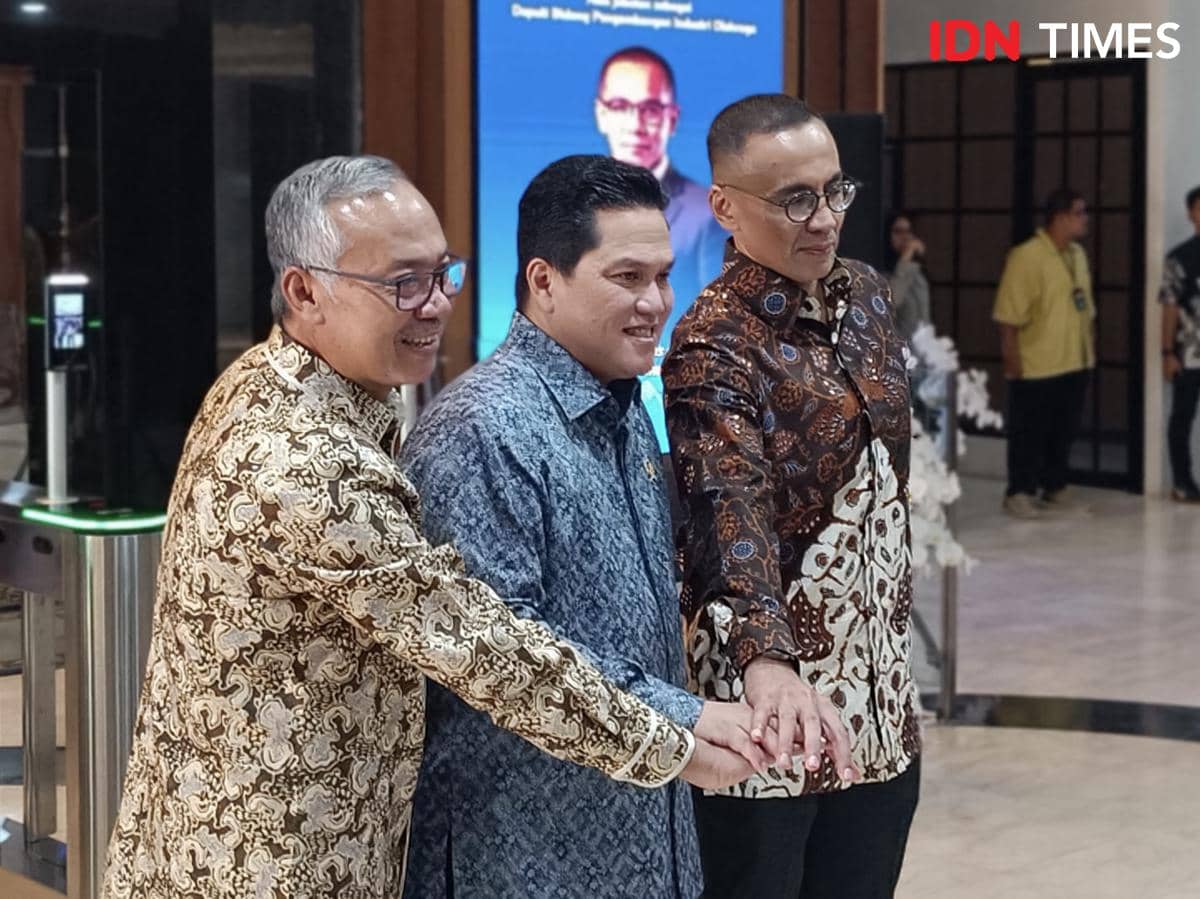 Lantik 2 Pejabat Baru, Erick Thohir Ingin Kemenpora Naik Kelas