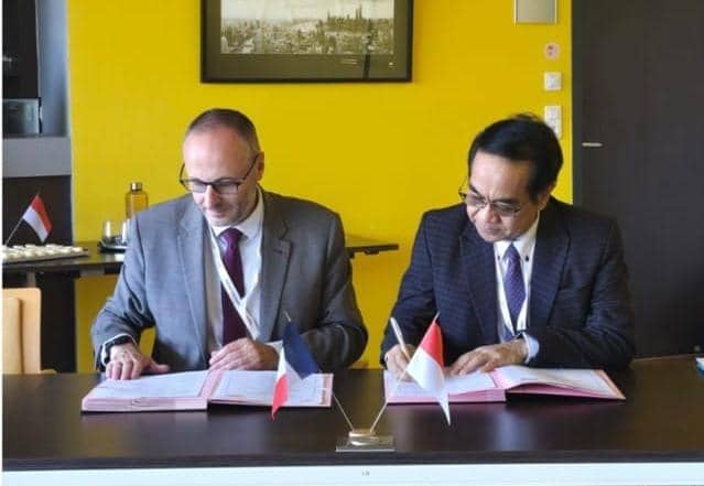 Rektor Unhas Prof. Jamaluddin Jompa memimpin delegasi Indonesia pada Joint Working Group (JWG) Indonesia–Prancis bidang Pendidikan Tinggi, R