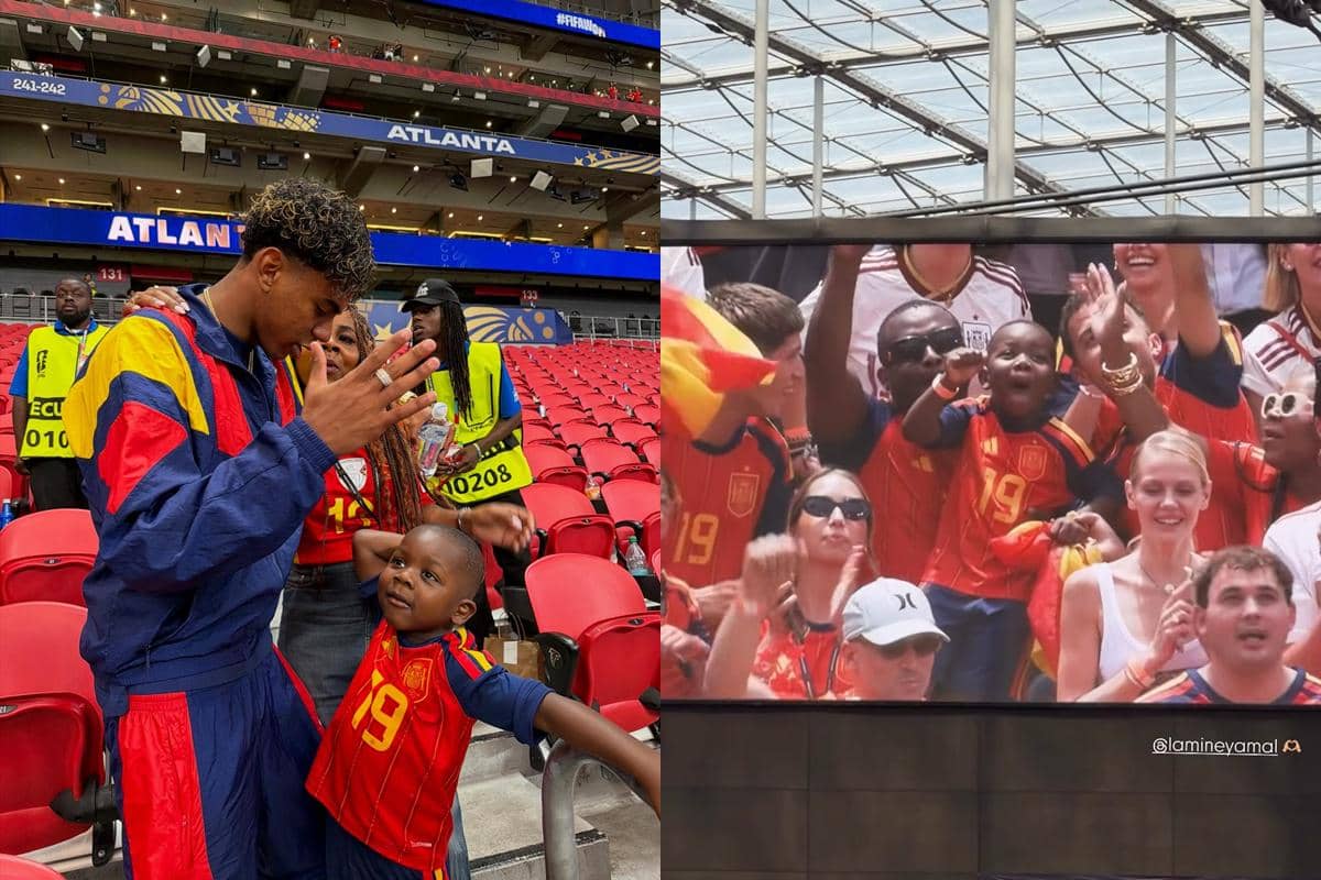 Potret Lamine Yamal dengan Adiknya yang Viral Selama Piala Dunia 2026
