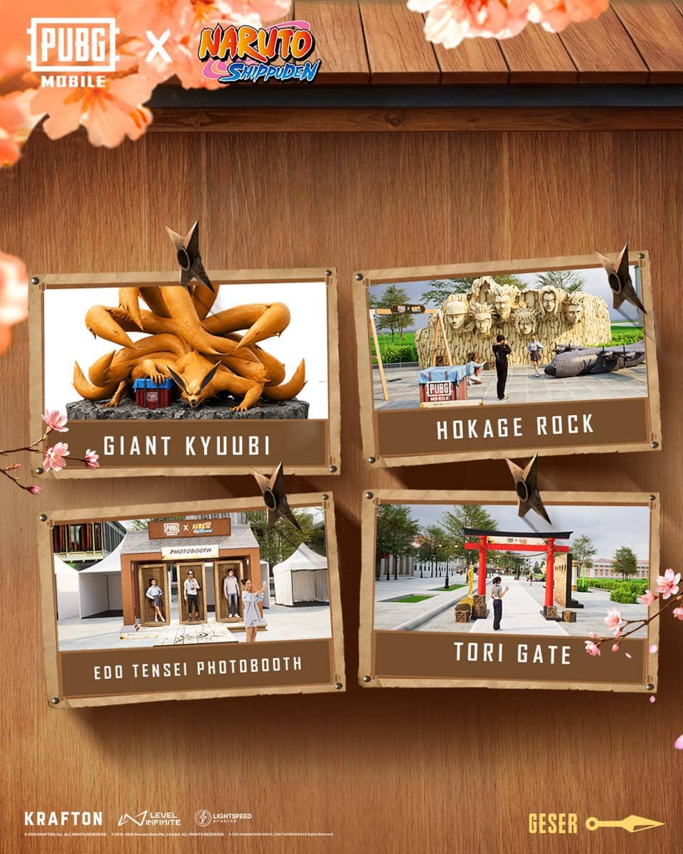 PUBG MOBILE x Naruto Shippuden