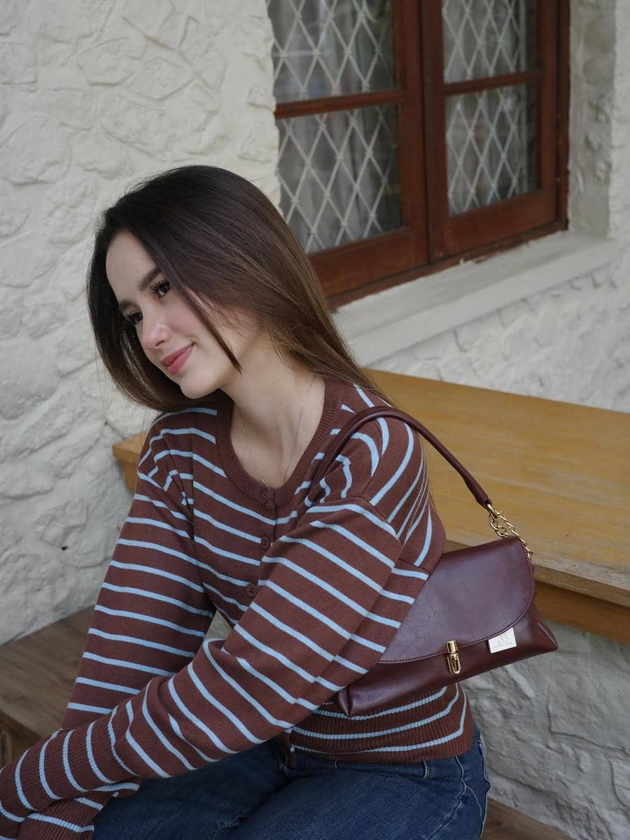 gaya fashion minimalis ala Sarah Menzel