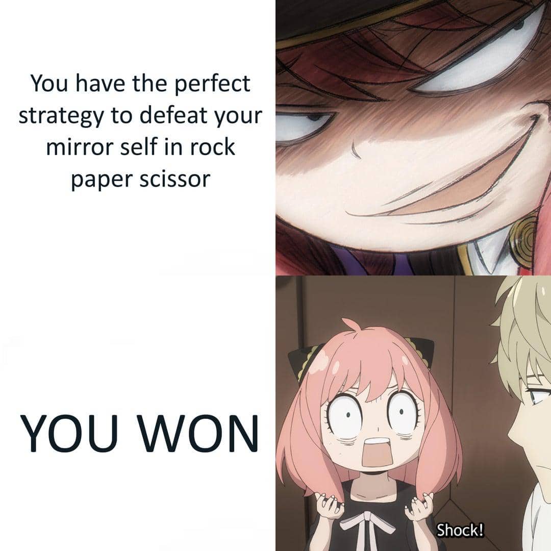 meme anime tentang strategi