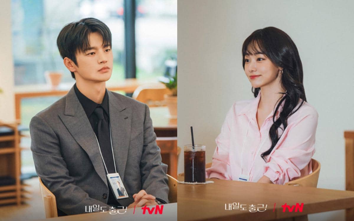 Seo In Guk dan Kang Mi Na di drama See You at Work Tomorrow!