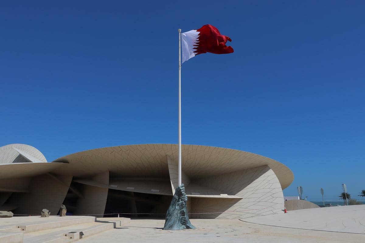 bendera Qatar