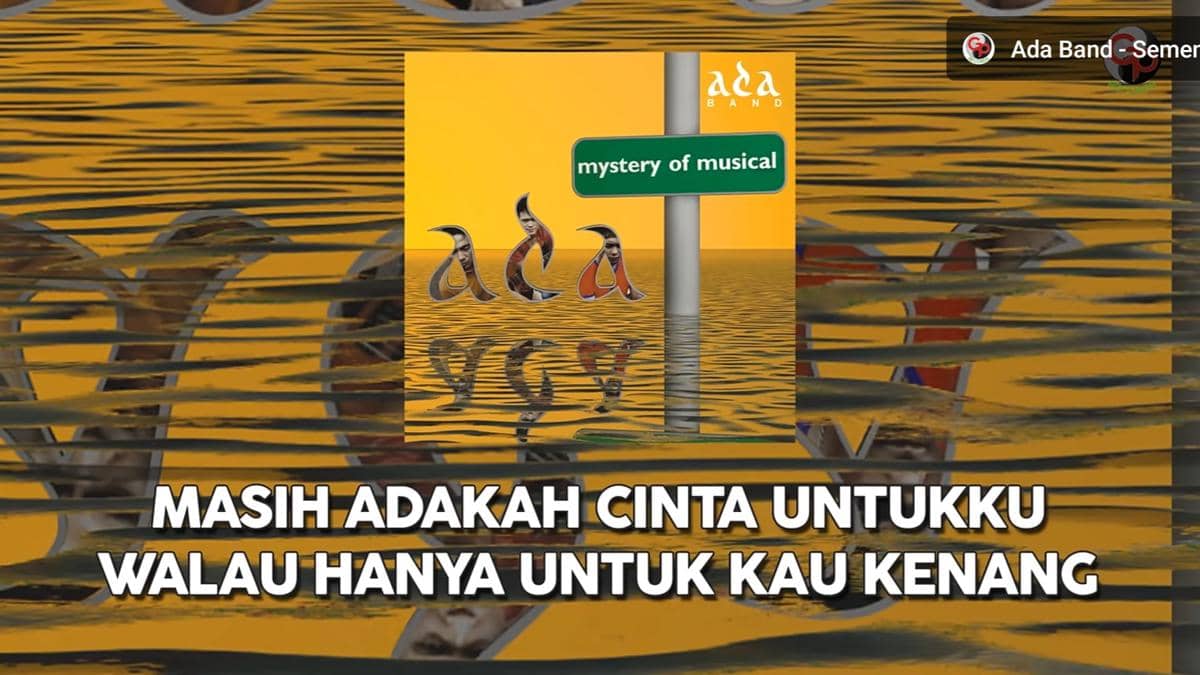 cuplikan video lirik "Masih Adakah Cinta"