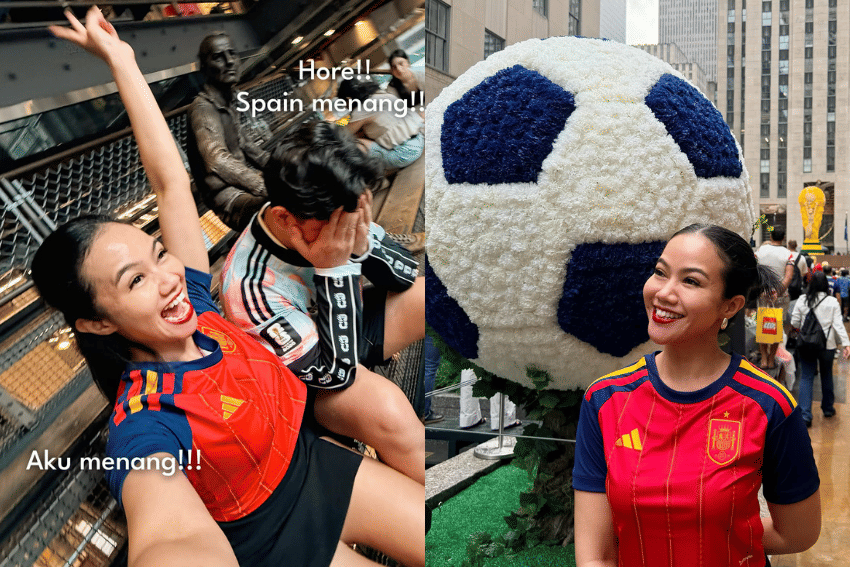 Momen Yura Yunita Temani Donne Nonton Piala Dunia 2026, Ngerjain Suami