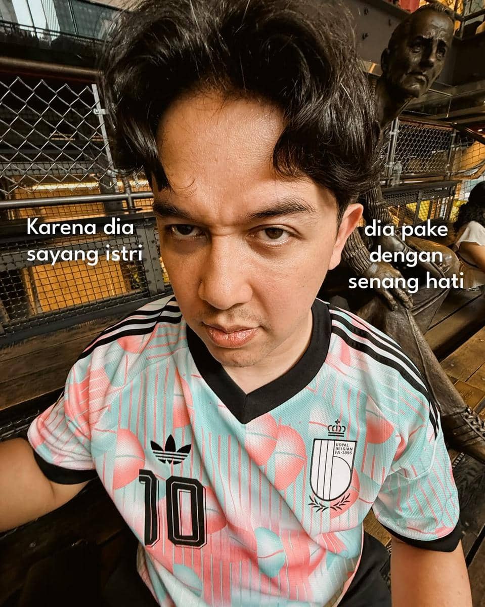 momen Yura Yunita temani Donne Maulana nonton piala dunia