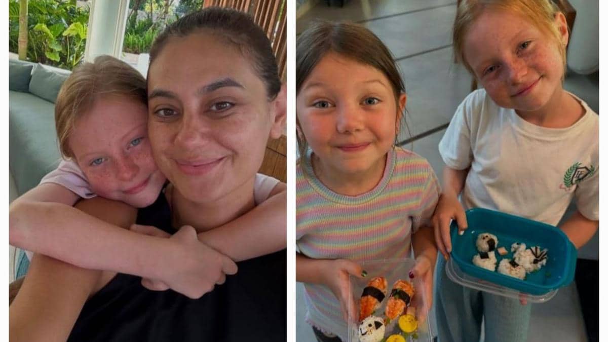 9 Potret Anak Marissa Nasution Ikut Kelas Memasak saat Liburan di Bali